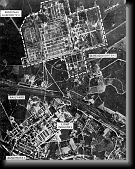 Auschwitz I and Auschwitz II-Birkenau. Allied aerial reconnaissance photograph from June 26, 1944 * Komplex * 760 x 962 * (180KB)